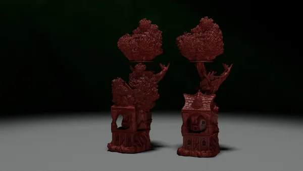 Oak fortress - 3D printed